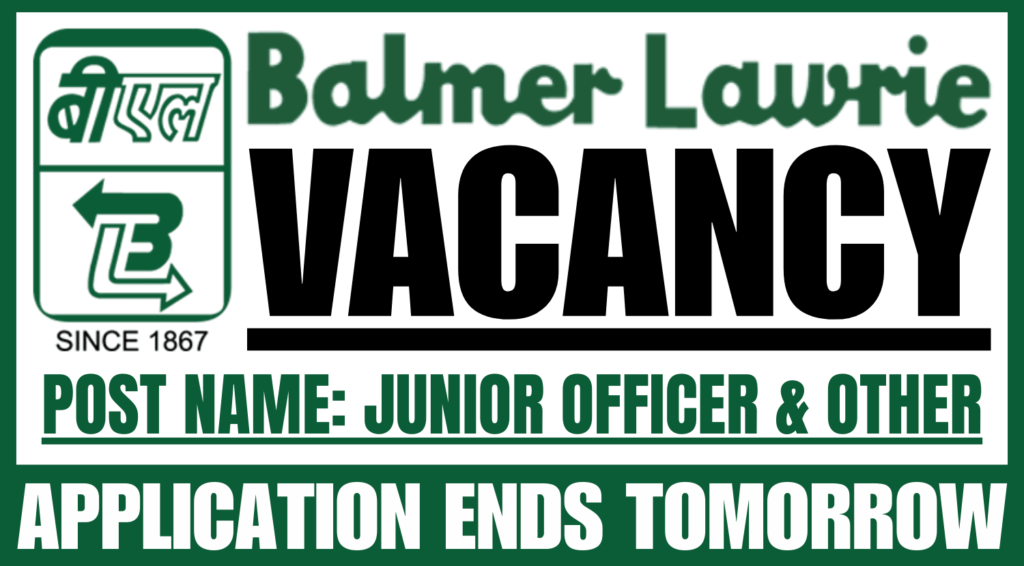 Balmer Lawrie VACANCY 2025.webp