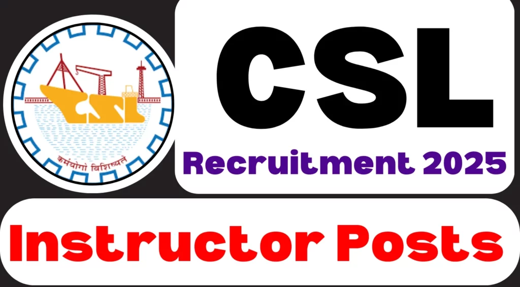 CSL Instructor Recruitment 2025