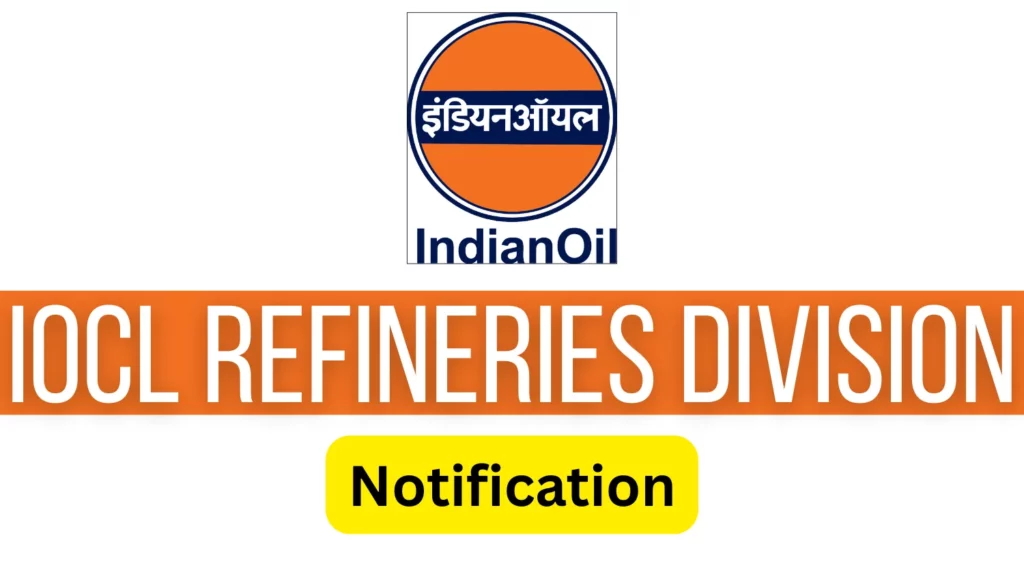 IOCL Refineries Division Apprentice