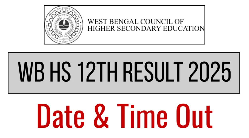 WB HS 12th Result 2025 Date Time Announced at wbchsewb gov in Website Link How to Download Marksheet