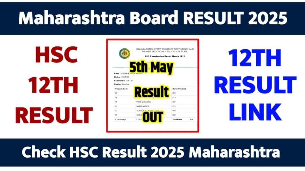 Maharashtra HSC Result 2025
