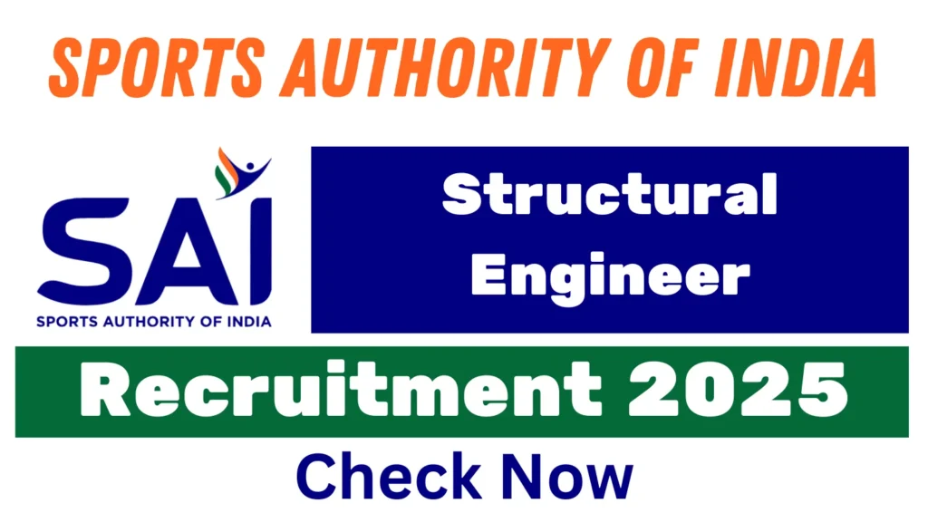 SAI Structural Engineer Recruitment 2025.webp